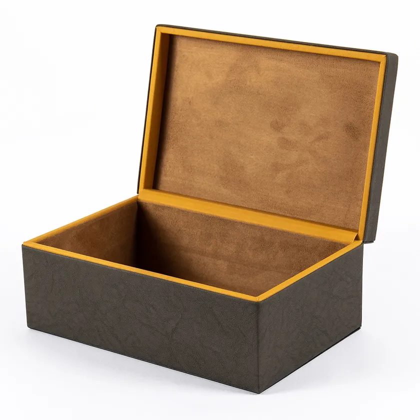 Leather Square box 1 3