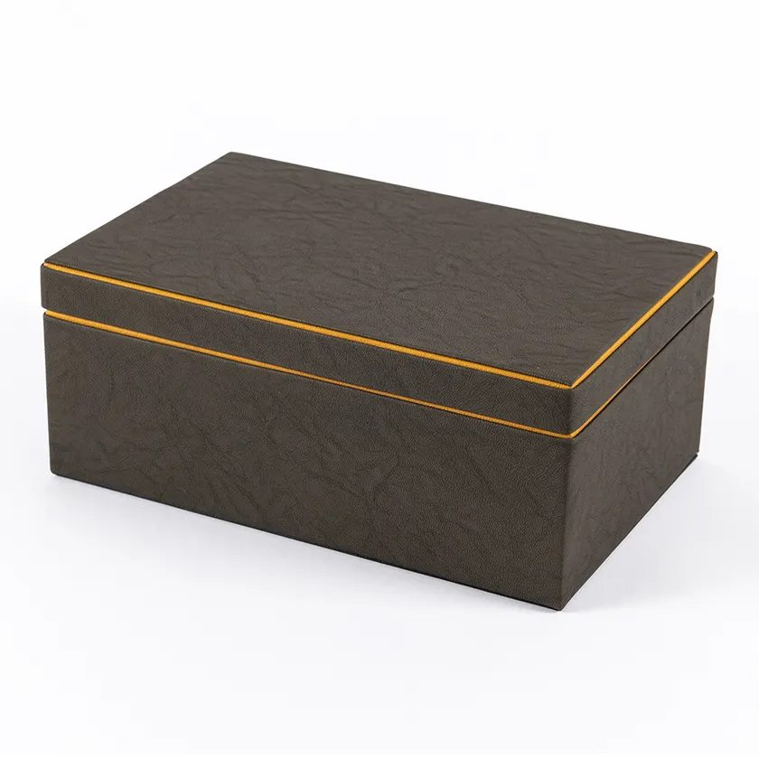 Leather Square box 1