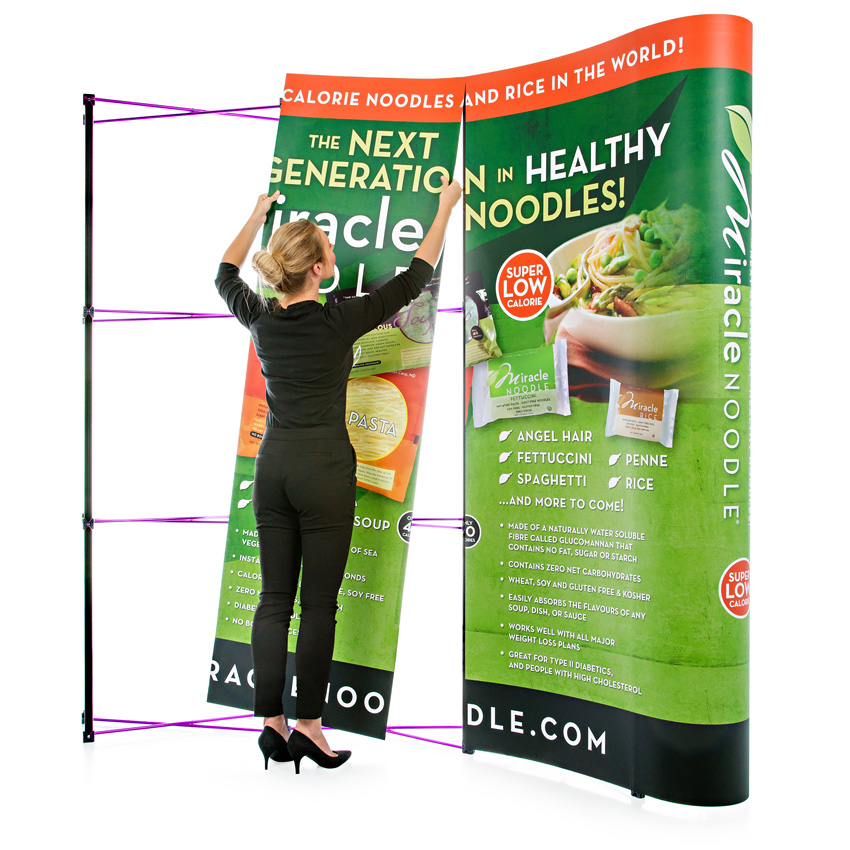 Replacement Printed Graphic Panels for Pop Up Display Stands Displays